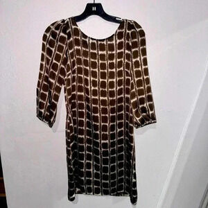 My story brown dress. Soft silky material